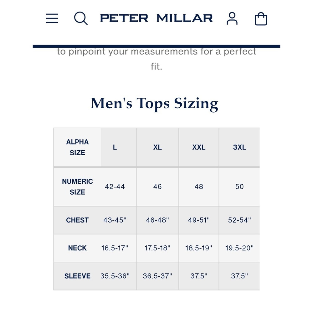 Peter Millar Summer Comfort Polo Shirt Button Up Short Sleeve‎ XL Blue Heathered - Picture 15 of 15